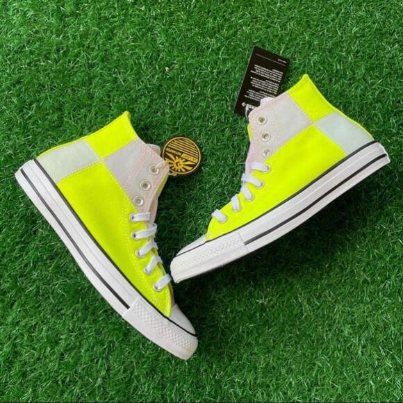Converse All Star Chuck Taylor Ctas Hi Lemon Yello - Picture 3 of 5